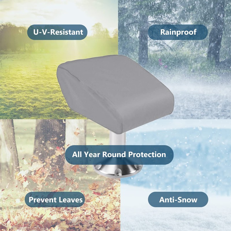 Boat Folding Seat Cover - Waterproof Marine Folding Seat Protector,