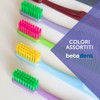Betadent 1 SPAZZOLINO HARD. Setole dure con punte arrotondate per