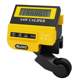 VLOXO Caliber Measuring Tool for Miter Saws Digital Caliper Measurement Eliminates Need to Mark Materials Adjustable English and Metric Measurements Tools for Kind of Saw Fence