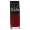 Maybelline Color Show Nagellack - 7 ml, 352 Downtown Red.