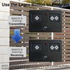 for Ghost Controls 3-Button Remote Transmitter Replacement for Automatic Gate