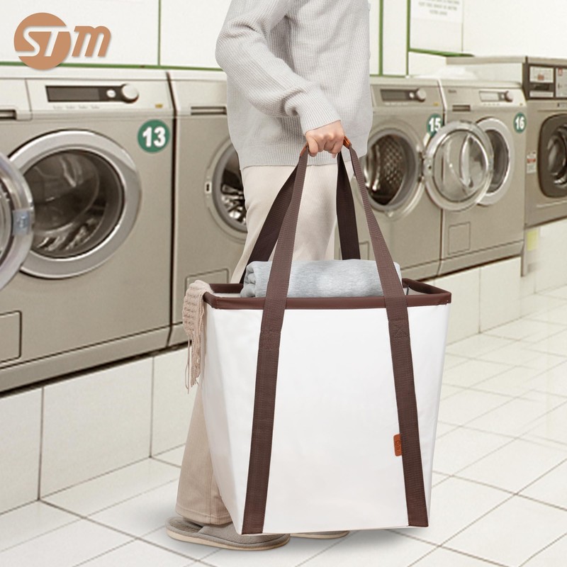 STORAGE MANIAC Collapsible Laundry Caddy, 128L (34 Gal) Large Collapsible