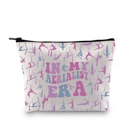 PLITI Aerial Silks Dancer Gift Aerial Yoga Lover Gift Aerialist Yogi Dance Gift in My Aerialist Era Aerialist Makeup Bag (My Aerialist bagU)