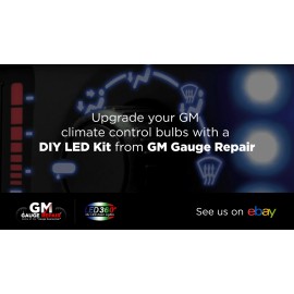 Kit de actualización de bombilla de control de clima a LED blanco hágalo usted mismo 03-06 GM Silverado Tahoe nuevo