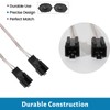 NuIth Car Speaker Wiring Harness Connector Adapter Replacement for Chrysler/Dodge/Jeep/Eagle/Plymouth