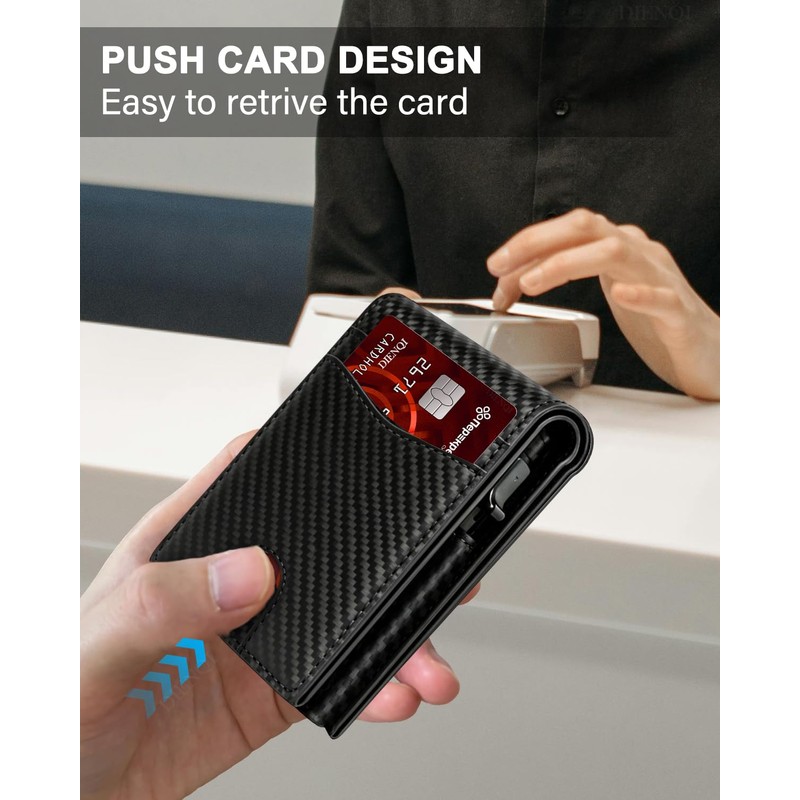DIENQI 2026 Wallet for Men - RFID [Functional & Practical]