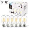 LVWIT ST21 LED Filament Bulb 5W(40 Watt Equivalent) Dimmable 2700K