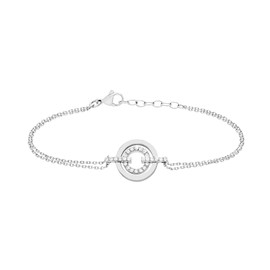 Bracelets for Women, Silver Cubic Zirconia Bracelets for Women Trendy
