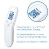 Beurer FT 85 contactless digital infrared thermometer, fever thermometer for
