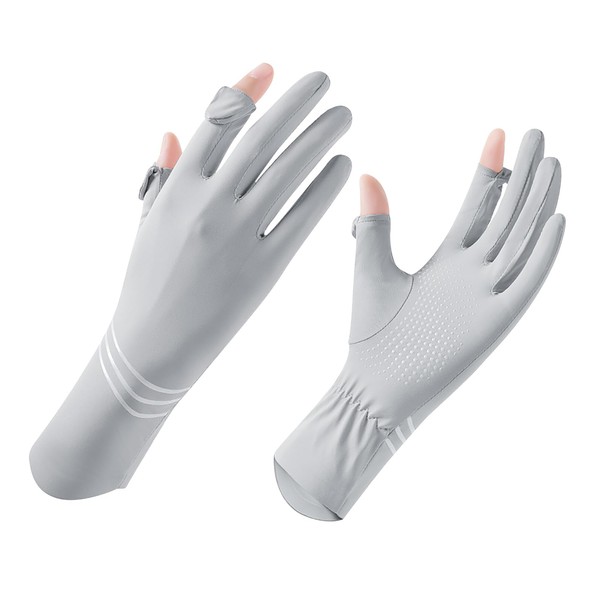 NICEYEA Women's UV Sun Protection Gloves Non Slip Sunblock Driving