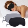 BATHRINS Adjustable Double-Sided Sleep Mask for Ultimate Comfort