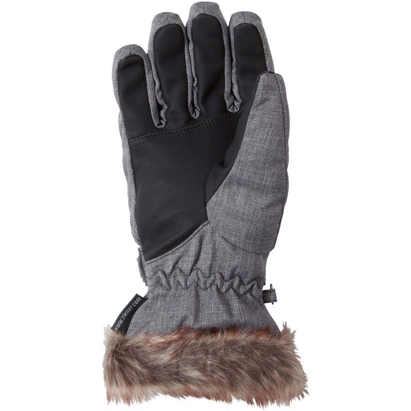 Ziener Kim Lady Women's Gloves, grey, 8.5