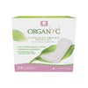 ORGANYC Hypoallergenic 100% Organic Cotton Panty Liners, 24-count Boxes (Pack