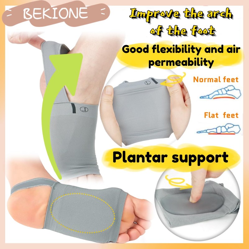 Arch support cushioned sole pads Foot protector for plantar fasciitis,