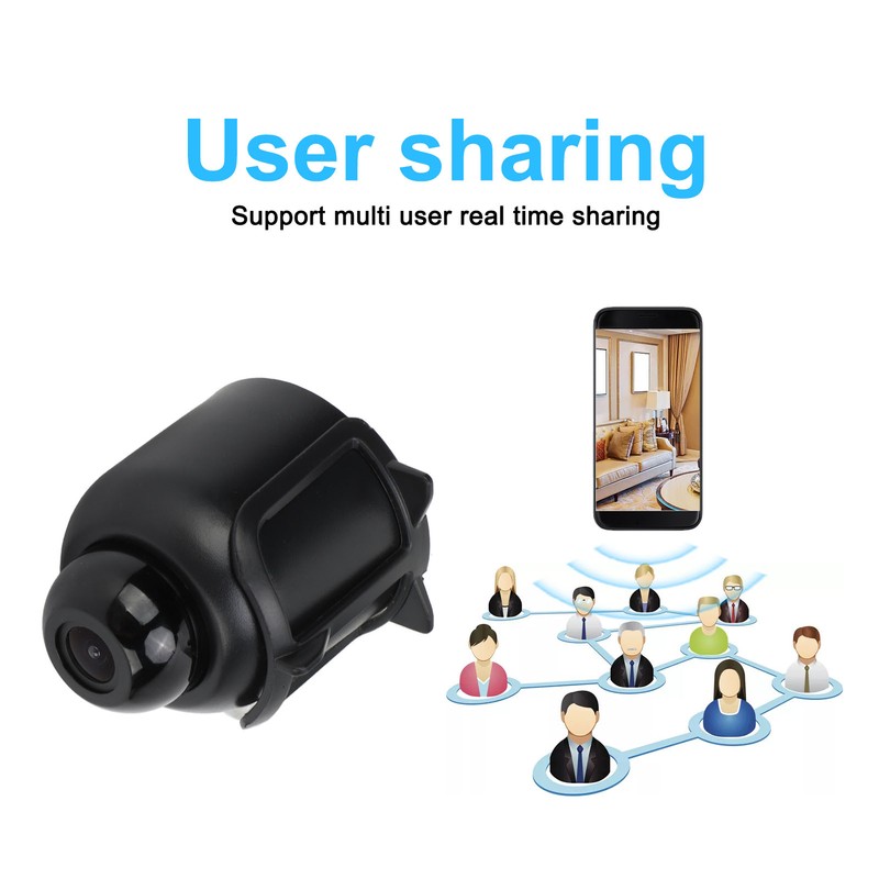 1080p HD Mini Camera Night Vision Motion Detection Camera 90°