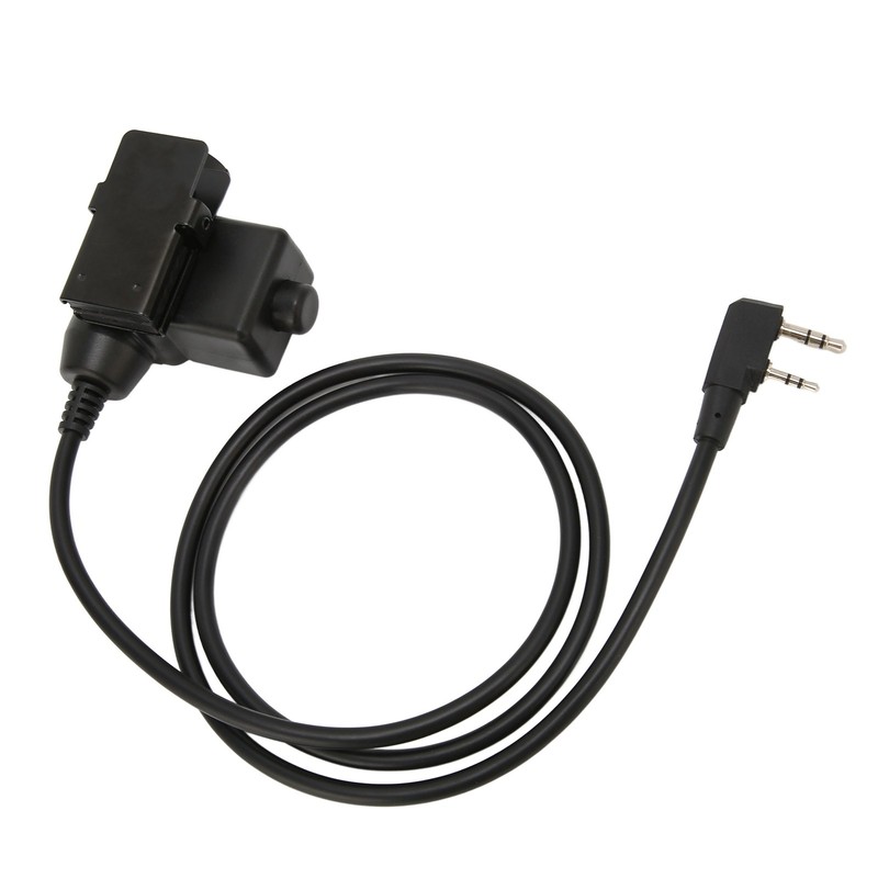 U94 PTT System Military Adapter 2 Pin 3.5mm Headset Adapter