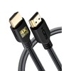 PowerBear Cable HDMI 4K de 2m [Pack de 2] Conectores