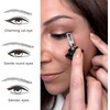 Eyeliner Applicator Kit, Silicone Eyeliner Tool with Eyeliner Cream, Reusable
