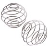 Luckious 2PCS Stainless Steel Bottle Mixer Ball, Wire Whisk Ball