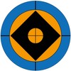 100 Assorted Targets 14 x 14 cm Cardboard 250g for