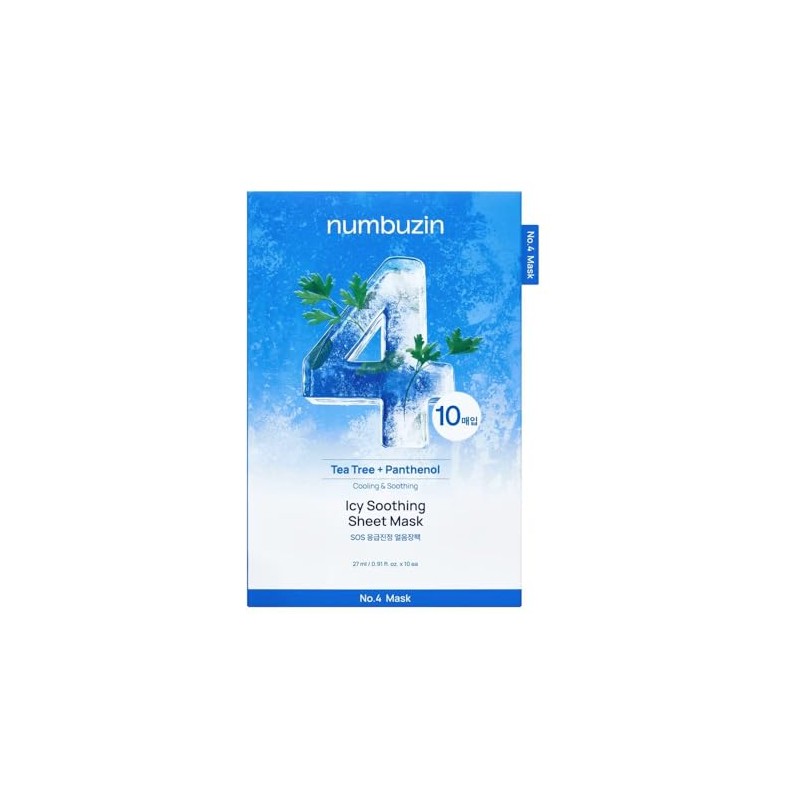No.4 Icy Soothing Sheet Mask (10ea)