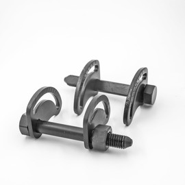 Suspenix Front Upper Alignment Camber Bolts Kit, Front Upper Control Arm Bolts Compatible with Chevy Avalanche Colorado Express Silverado Suburban Tahoe (Set of 2)