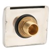 Waterfall Tub Nozzle G1/2 Male Thread Stainless Steel Wall Mounted