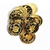 SPRMUD 4 PCS Tooth Fairy Coins Tooth Fairy Golden Coin