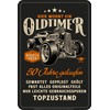 Lobo Decorative Tin Sign as a Gift for a 50th
