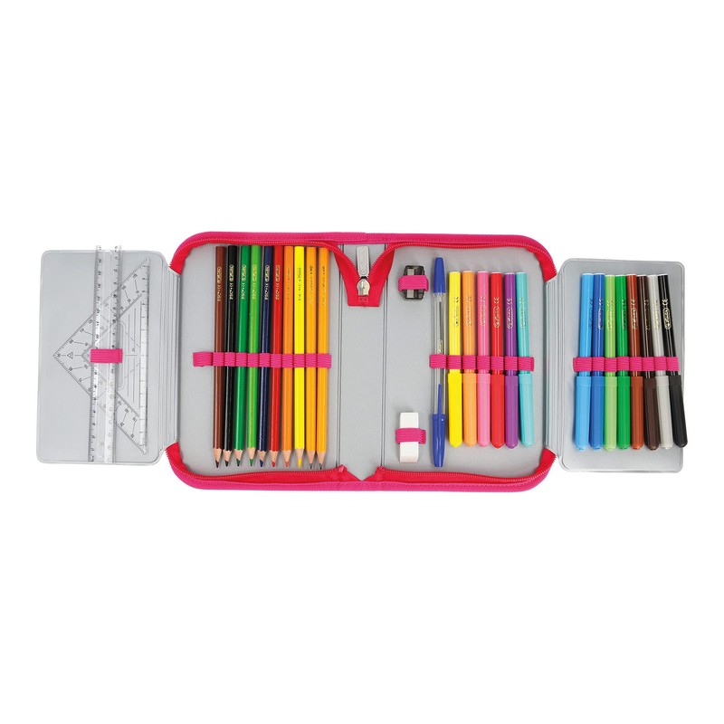 herlitz 50039579 31-Piece School Case Bloomy Horse