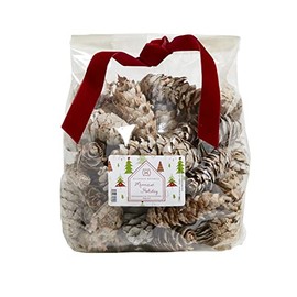 Hillhouse Naturals MHP Merriest Holiday Potpourri White Cones, 17 oz