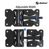 JIAHOO Self-Closing Gate Hinges, Heavy Duty Door Hinges for Wooden/Vinyl/PVC