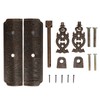 Antique Drawer Pendant Pulls Beautifully Engraved High Hardness Brass Book