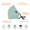 SPRING SEAON Reusable Cloth Face cover, 5Pcs Waterproof with Lanyard