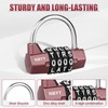 NBYT Letter Combination Padlock, Gym Changing Cabinet, School Wardrobe, Storage