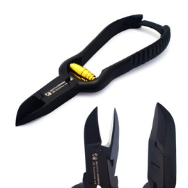 Professional Heavy Duty Nail Clipper Black With Gold Spring Barrel Chiropody Podiatry Nails Cutter Nipper Trimmer