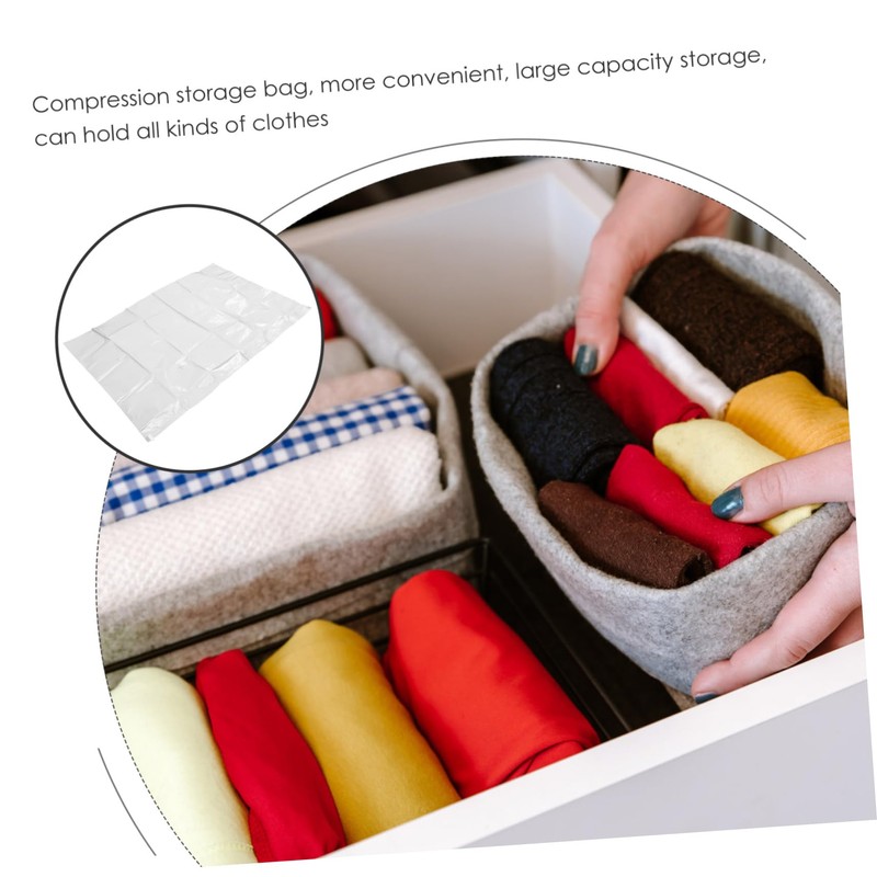 Sosoport Vacuum Seal Mattress Storage Bag Thickened Compression Bag for