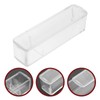 Operitacx 5pcs Rectangular Financial Seal Boxes High Grade Plastic Material