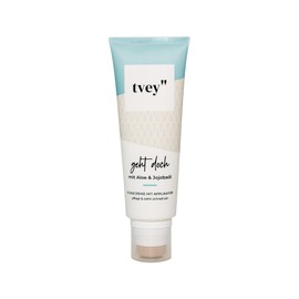 tvey" Foot Cream for Dry Feet with Urea, Aloe Vera & Jojoba Oil - Nourishing Foot Lotion / Foot Cream Moisturises - Foot Care for Soft Feet without Sticky Hands - Made in Germany 75 ml Vegan