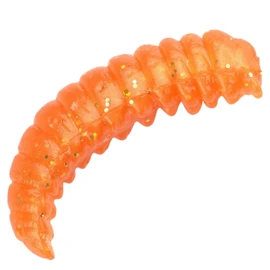Trout Master Camola 30 mm - 15 Artificial Bee Maggots, Colour/Aroma: Orange/Garlic