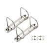 PATIKIL B7 2 Hole Ring Binder Mechanisms, 2 Set 1.97"