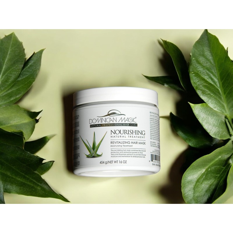 DOMINICAN MAGIC Nourishing Revitalizing Hair Mask with Aloe Vera, Hair