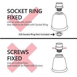 Aspen Creative Clear 23066-01 Flare Shaped Transitional Style Replacement Glass Shade, 1-1/2" Fitter Size, 6-3/4" high x 3-3/4" Diameter