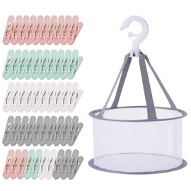 50pcs Pegs for Washing Line, Clothes Pegs, Clothes Pegs for Washing Line, Clothes Pegs Extra Strong, Plastic Pegs for Washing Line, Suitable for Daily Use Indoors and Outdoors