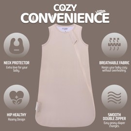 Rayon from Bamboo Baby Sleep Sack | 1.0 TOG | By Hibby Baby - Canadian Brand