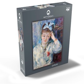 MyPuzzle Portrait of Mademoiselle Marie Murer (Portrait De Mademoiselle Marie Murer) 1877 by Pierre-Auguste Renoir - Premium 500 Piece Jigsaw Puzzle for Adults