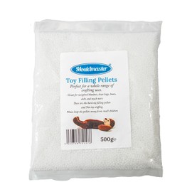 Mouldmaster Toy Filling pellets/Beads 500g, Off White, TF01