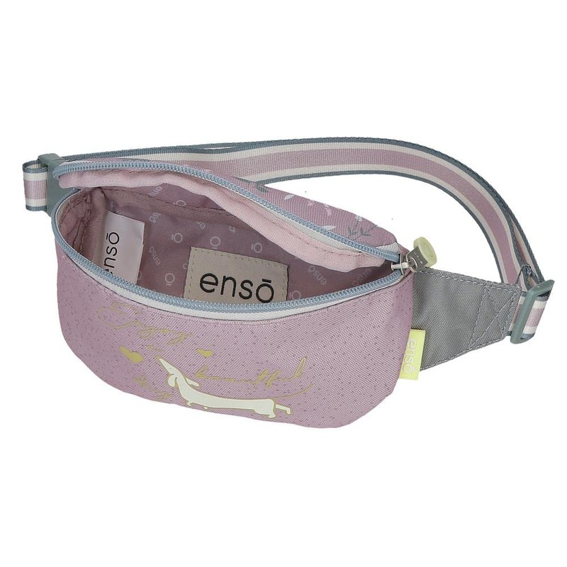 Enso Beautiful Day Pencil Case, berry, bum bag