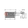 Van Wezel 43006228 Heat Exchanger, Interior Heating