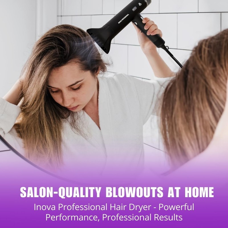 Inova Professional Hair Dryer That Its Brushless Ionic Powerful Professional